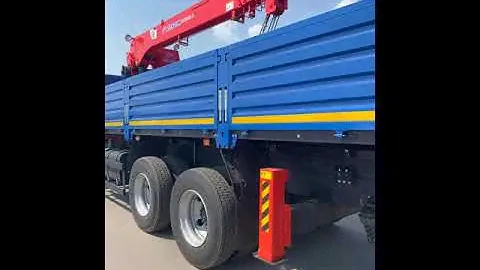 КамАЗ 65117, с КМУ Kanglim KS1256G-2