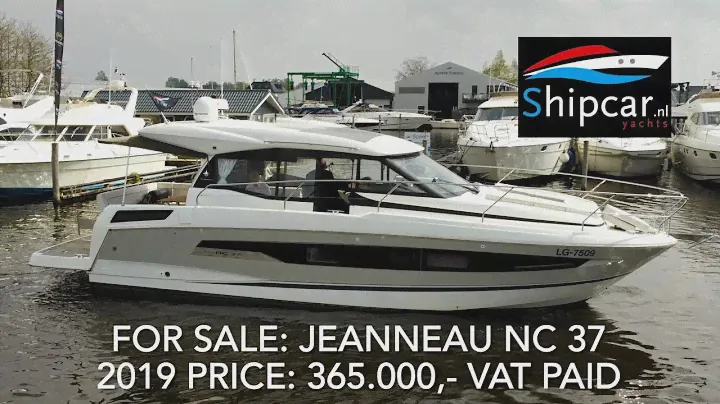 Jeanneau NC 37 2019 yacht for sale