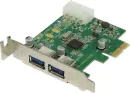 Контроллер PCI-E Orient NC-3U2PELP USB3.0 OEM (30223)