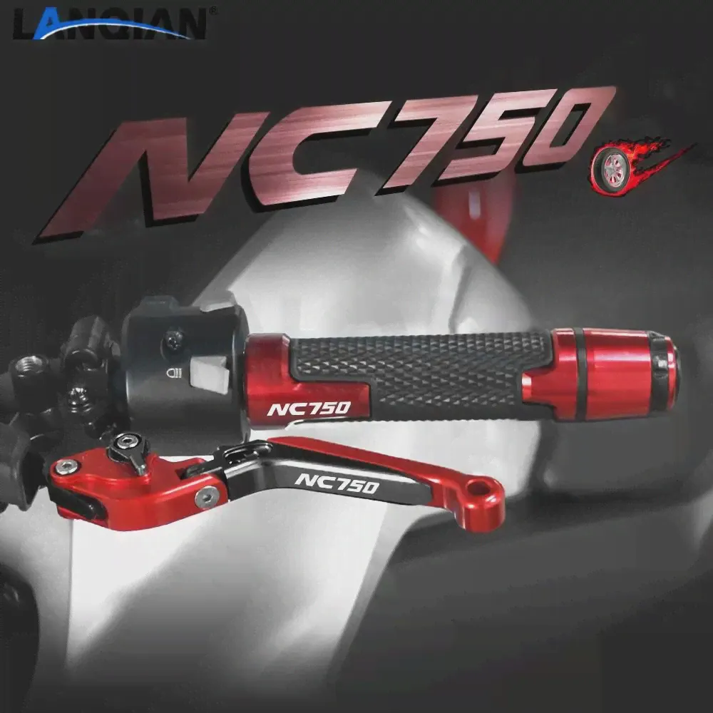 Мотоциклетные Тормозные Рычаги Сцепления, Ручки на Руль, Концы Для Honda NC 750 S X NC750S NC750X 2014 2015 2016 2017 2018 2019 Аксессуары-0