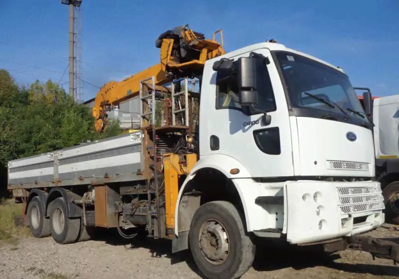 Кран-манипулятор NEO NC 760 на Ford Cargo 2530