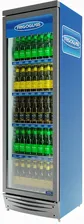 Шкаф холодильный Frigoglass CMV 375 NC (сер.корпус,бел.кабинет,сер.рамка дв.,1Led,5полок,5ЦД)