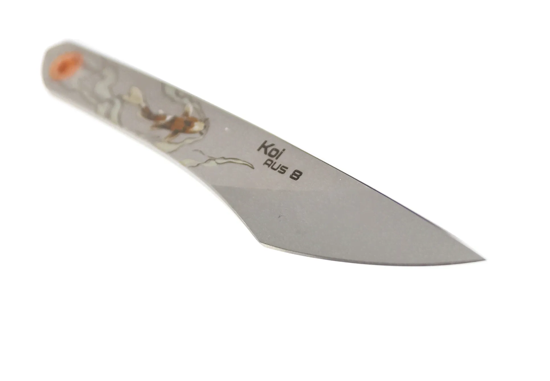 Нож NC Custom Koi karidashi AUS8 satin-3